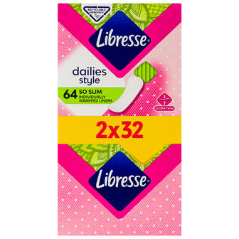 Прокладки гіг.fresh normal.Libresse 64шт