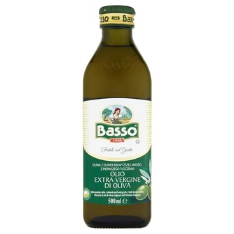 Олія оливкова Extra Virgin Basso 500г
