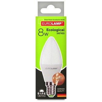 Лампа Eurolamp LED ЕКО D CL 8W E14 4000K