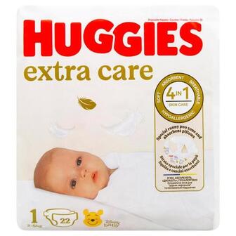 Підгузки дит. Huggies EC (1) 2-5кг 22шт