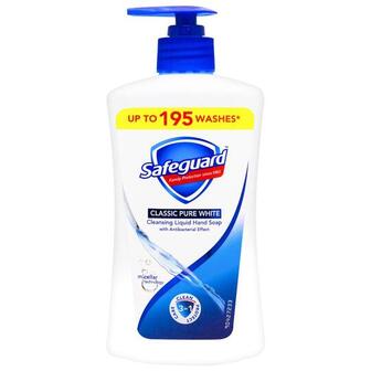 Мило рiдке яскраво біле Safeguard 390мл