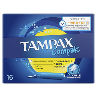 Тампони з аплік.compak duo Tampax 16шт