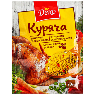 Приправа гранульована куряча Деко 70г