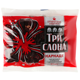Чай трав'яний Три слона Каркаде 70г