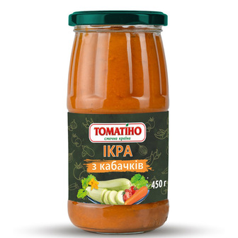 Ікра з кабачків Тomatino с/б 450г