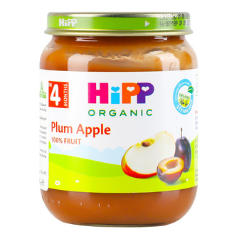 Пюре фруктове слива-яблуко Hipp 125г