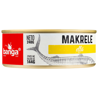 Скумбрія атлант.в олії Banga 240г