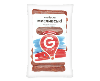 Ковбаски «Глобино» «Мисливські» в/к 1 ґ (260г)