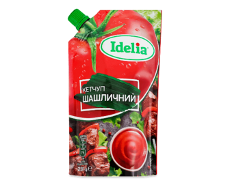 Кетчуп Idelia Шашличний (250г)