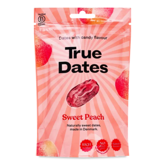 Фініки True Dates Sweet Peach сушені зі смаком персику (100г)