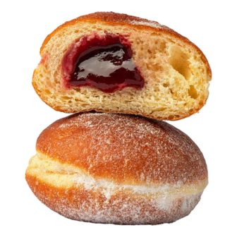 Пампух з вишневою начинкою в упаковці (330г)