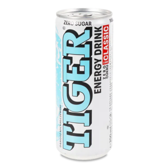 Напій енергетичний Tiger Classic Zero безалкогольний газований (0,25л)