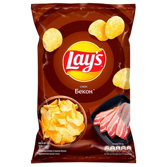 ЧІП СМ БЕКОНУ LAY"S 120Г