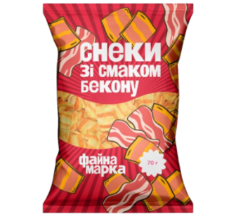 Снеки Файна Марка з пелет бекон 70г