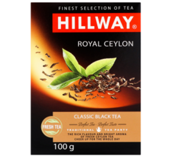 Чай Hillway Royal Ceylon чорн. лист. 100г