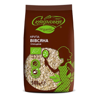 Крупа Сквирянка Вівсяна плющена, 500 г
