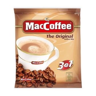 Напій з екстрактом кави 20г MacCoffee Original (3 в 1) швидкорозчинний 