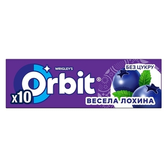 Жувальна гумка 14г Wrigley's Орбіт весела лохина 