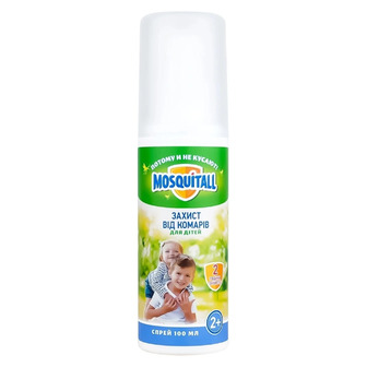 Спрей-лосьйон від комарів для дітей Mosquitall Ніжний захист з ароматом ромашки 100 мл (4820185020664)