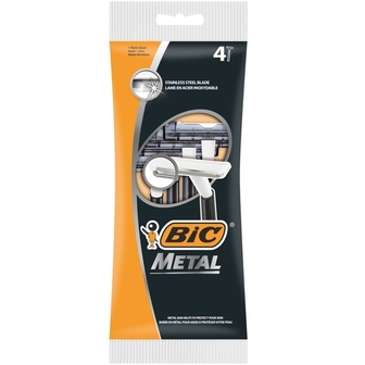 Бритви одноразові 4 шт Bic Metal м/уп 