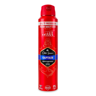 Дезодорант Old Spice Captain з ароматом суворого океану (250мл)