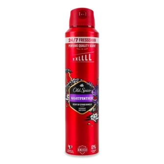 Дезодорант-спрей Old Spice Night Panther (250мл)