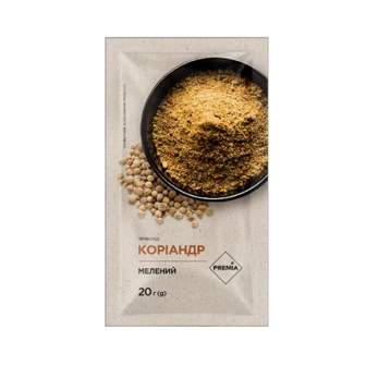 Коріандр PREMIA мелений, 20г (20г)