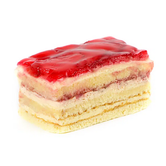 Тістечко полуничне (100г)