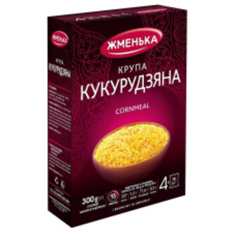 Крупа кукурудзяна Жменька 4х75г в пакетиках к/у