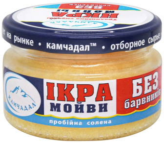 Ікра мойви Камчадал пробійна солена, 180 г