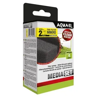 Губка Aquael «Media Set Standard» 2 шт. (для внутрішнього фільтра Aquael FAN-mikro Plus)