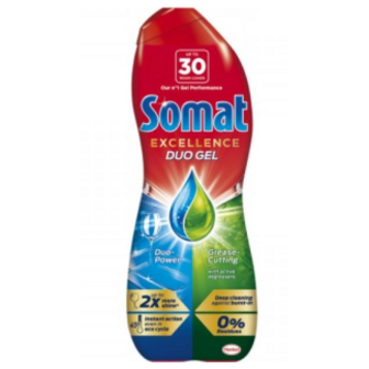 Засіб Somat Excellence Duo Gel для миття посуду в посуд/машин 0,54л