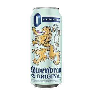 Пиво безалкогольне 0,5л Lowenbrau Original світле з/б 