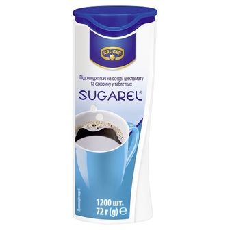 Замінювач цукру 1200 пігулок Sugarel п/уп 