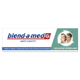 Паста зубна 75мл Blend-a-med Анті-карієс делікатне відбілювання/Сімейний захист к/уп 
