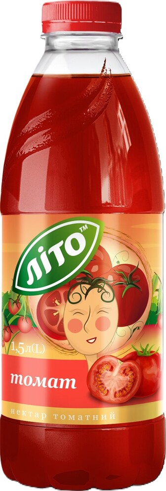 Нектар Літо Томатний 1,5л ПЕТ
