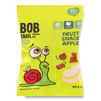 Снек Bob Snail яблуко (40г)