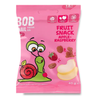 Снек Bob Snail яблуко-малина (40г)
