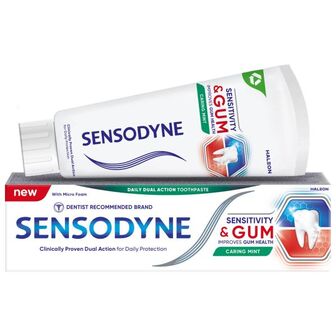 Зубна паста Sensodyne чутливість зубів та захист ясен 75 мл