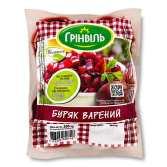 Буряк Грінвіль варений столовий (300г)