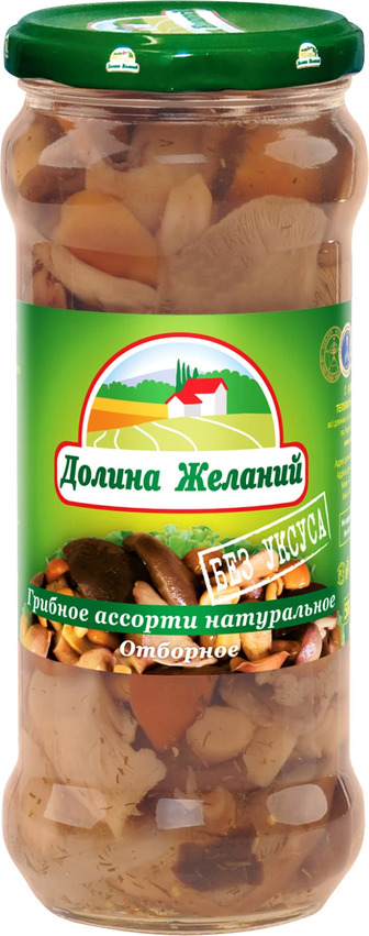 Грибное ассорти Долина Желаний 580 мл