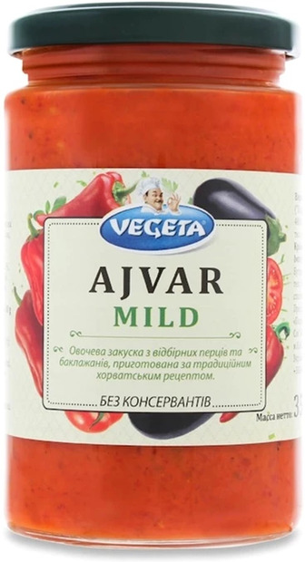 Айвар Vegeta класичний 350 г (3850104051029)