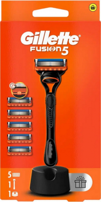Бритва Gilette Fusion 5 + 5 змінні касети