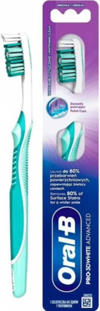 Зубна щітка Oral-B Pro-3DWhite Вдосклонале відбілювання