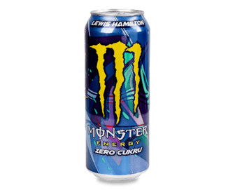 Напій енергетичний Monster Hamilton Zero безалкогольний з/б (0,5л)