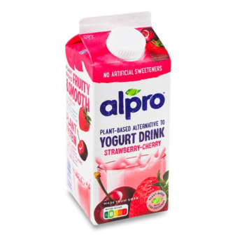 Продукт Alpro соєвий ферментований полуниця вишня