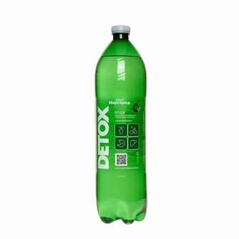 Вода 1,2 л DETOX природна мінеральна лікувально-столова сильногазована ПЕТ 