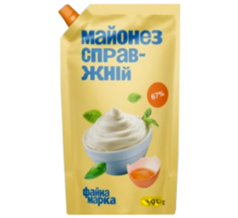 Майонез Файна Марка Справжній 67% 300г