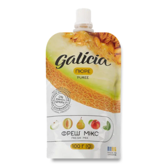 Пюре Galicia Фреш мікс із суміші фруктів (100г)