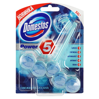 Блоки для чищення Domestos (5 шт) Свіжість океану